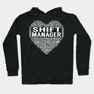 Shift Manager Heart Hoodie